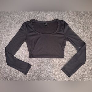 Long Sleeve Crop Top
